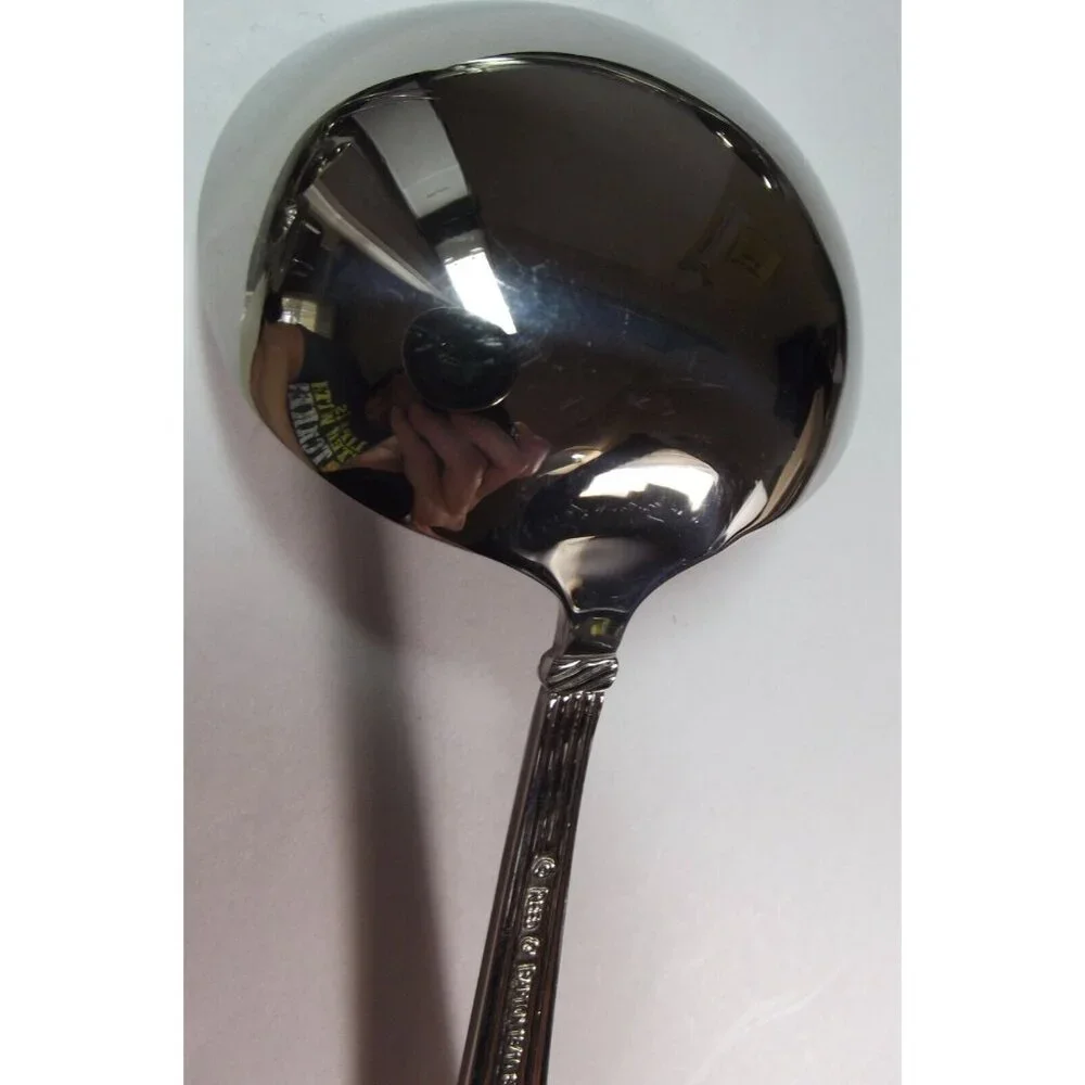 Reed & Barton Solid Soup Spoon round bowl TRINITY HALL 18/10 stainless 7